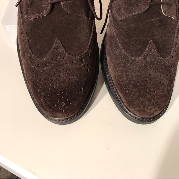 J CREW Allerton Suede WingTips (9.5) - Picture 4 of 10